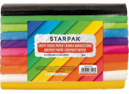 Starpak zmačkaný hedvábný papír 25x200cm MIX kol.