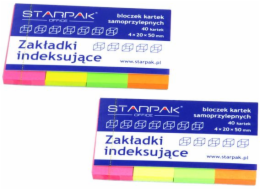 Indexační záložky Starpak Neon (227917)