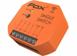 Jednokanálové relé F&F Fox Wi-Fi 230 V Single Switch Wi-R1S1P-P