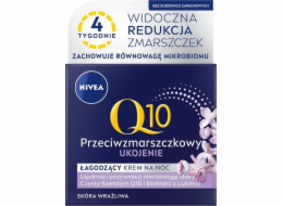 Nivea Q10 Zklidňující noční krém proti vráskám pro citlivou pleť 50 ml