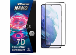 Crong Crong 7D Nano Flexible Glass 9H hybridní sklo proti praskání pro celý displej Samsung Galaxy S21+