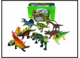 Figurka Hipo Dinosaurus se zvukem 24cm 12 designů cena za 1 ks