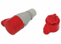 Tarel Opravená izolační zásuvka 16A 400V 5P IP44 Thread Clamps 125 (EX-TNG-125)