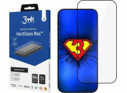 3mk tvrzené sklo HardGlass MAX pro Apple iPhone 14, černá