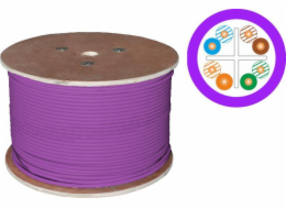 ALANTEC U/UTP Cable Cat. 6 LSOH 4X2X23AWG B2CA 500M (Purple Coating) 25 let záruka, Test kvality laboratoře Intertek (USA) Alantec - Alantec