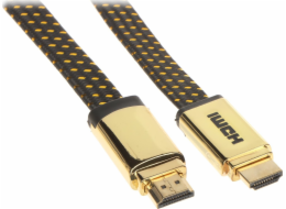 HDMI - HDMI kabel 5m zlatý (HDMI-5.0-MFL)