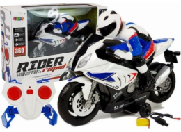 Leantoys Remote Motorcycle R/C 2,4G WHITE