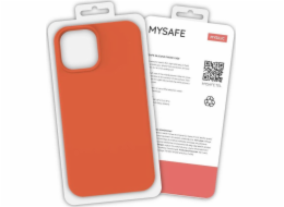 Mysafe Mysafe Silicone Case iPhone 12 Mini Orange Box