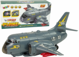 Import LeanToys Transport Aircraft Bomber Svělý zvuk