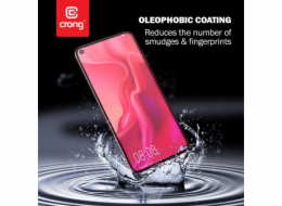 Crong Crong 7D Nano Flexible Glass - 9H hybridní sklo pro celou obrazovku Samsung Galaxy A21s