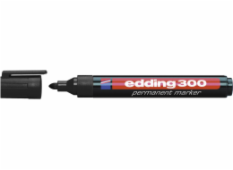 Edding Marker Permanent 300 Round Tip Black (EG1000)