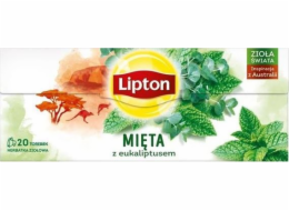 Lipton LIPTON_Bylinkový čaj Máta s eukalyptem 20 sáčků 26g