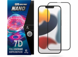 Crong Crong 7d Nano Flexible Glass - nekownující 9h hybridní sklo pro celou obrazovku iPhone 13 / iPhone 13 Pro