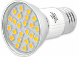 LTC PS Bulb 24 LED LTC SMD5050, E27/230V, světle teplá bílá.