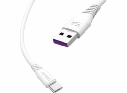 Dudao USB-A USB kabel-USB-C 2 M White (6970379614785)