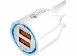 Somostel SMS-A45 nabíječka 2x USB-A 3,1 A (25685)