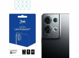 Hybridní sklo 3MK pro objektiv fotoaparátu 3MK Lens Protect Oppo Reno 8 Pro [4 PACK]