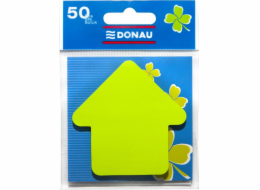 Donau DONAU samolepicí podložka, 1x50 karet, šipka, přívěsek, zelená