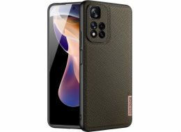 Dux Dacia Ducia Fino Case Cover pokrytý nylonový materiál Xiaomi Poco X4 NFC 5G Green