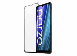 Dux Ducis Dux Ducis 9D Tempered Glass odolné tvrzené sklo 9H pro celou obrazovku s rámečkem Realme Narzo 50A černé (vhodné pro pouzdro)