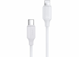 Joyroom USB -C - Lightning 0,25 m bílý kabel