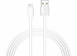 T-Phox USB-A - microUSB USB kabel 1,2 m Bílý