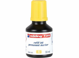 Edding Ink pro doplňování permanentních popisovačů e-t25 žlutý