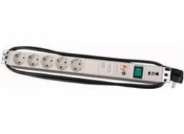 Eaton Power Strip 19 palce 7x Schucko s omezovačem třídy D a SPD-STL7F-S/BL Switch (283449)