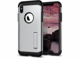 Spigen Slim Armor iPhone Xs Max Silver Overlay