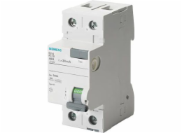 Spínač diferenciálního proudu Siemens 2P 16A 0,03a typu AC (5SV4311-0)