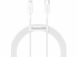 Kabel USB kabel USB-C pro Lightning Baseus Superior Series, 20W, PD, 1,5 m (bílá)