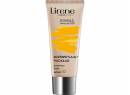 Nadace Lirene Lirene Brightening Recording Skin Glow 03 Beige 30 ml | Doručení zdarma od PLN 250