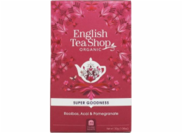 English Tea Sho Herb Tea Rooibos, Acai a Navy Blue (20x1.5) Bio 30 g