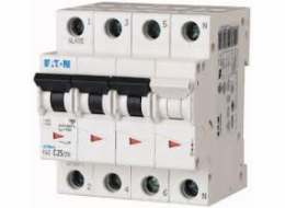 Eaton Overprournt Switch 3+N C 6A 15KA AC PHAS C6/3N (278969)