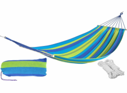 Funfit Garden Hammock 2 -Person s ohnutou hlavou - modrá