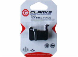 Clarks Brake Cladding Shimano (XTR M965, M966, Saint M800, XT 765, SLX M665, Hone M60, LX M585, Deore M535) Organické (CLA-VX824C)