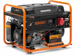 Daewoo GDA 7500E-3 engine-generator 6000 W 30 L Petrol Orange Black