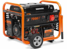 Daewoo GDA 8500E-3 engine-generator 7000 W 30 L Petrol Black Orange