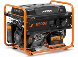 Daewoo GDA 7500E engine-generator 6500 W 30 L Petrol Orange Black