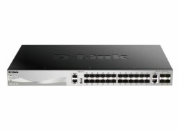 D-Link DGS-3130-30S D-Link DGS-3130-30S L3 Stackable Managed switch, 24x SFP, 2x 10G RJ-45, 4x 10G SFP+