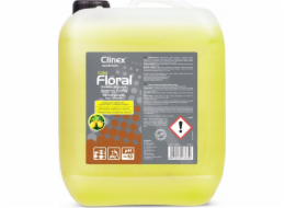 Clinex Floor Cleaning Liquid Gloss vůně Clinex Floral - Citro 10l Floor Cleaning Liquid bez pruhů lesk lesklý lesk clinex květinový - Citro 10l