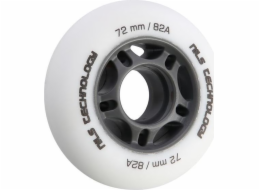 Nils Extreme PU 72x24 82a White Matte Wheels (4 ks) Nils Extreme