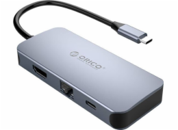Orico USB-C 6W1 (MC-U602P-GY-BP replikátor)