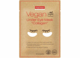 Purederm Vegan Under Eye Mask veganské náplasti na oči s kolagenem 30 ks