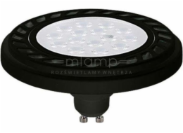 Nowodvorski Nowodvorski Lens LED žárovka 9213 černá 9W GU10 4000K ES111