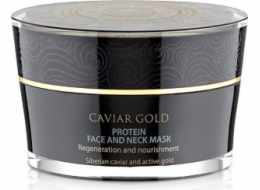 Natura Siberica Caviar Gold Protein Face And Neck Mask proteinová maska na obličej a krk 50 ml