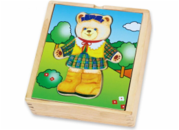 Viga Teddy Bear Puzzle Girl