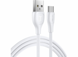 Kabel USB-C Remax Lesu Pro, 1 m, 2,1 A (bílý)