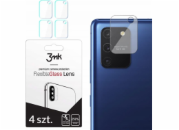 3MK 3MK Flexibilní skleněný objektiv Samsung S10 Lite Hybrid Glass pro objektiv fotoaparátu 4ks