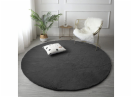 Strado Kulatý koberec Rabbit Strado 120x120 DeepGrey (Grey) univerzální